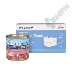 Box of 70g Wet Food + Mask